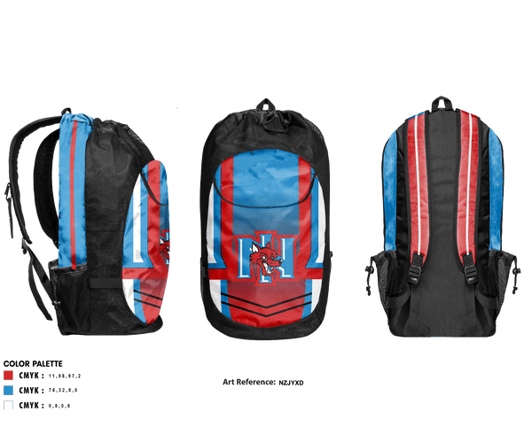 Gear Bag, North Iredell High School Volleyball, Women's Volleyball, Teamtime, Team time, sublimation, custom sports apparel, team uniforms, spirit wear, spiritwear, sports uniforms, custom shirts, team store, custom team store, fundraiser sports, apparel fundraiser