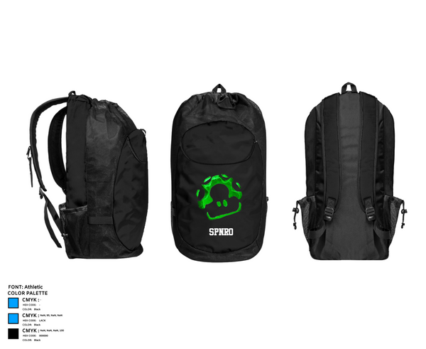 Gear Bag, SPNRO, , Teamtime, Team time, sublimation, custom sports apparel, team uniforms, spirit wear, spiritwear, sports uniforms, custom shirts, team store, custom team store, fundraiser sports, apparel fundraiser