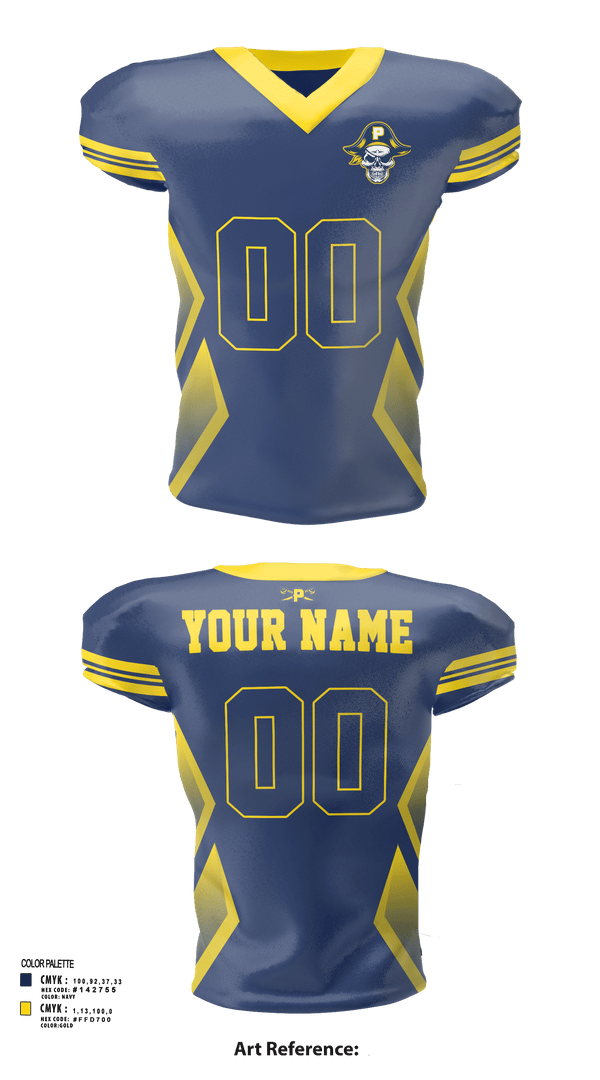 Football Jersey, Paul Public Charter School (High School) Football, Football, Teamtime, Team time, sublimation, custom sports apparel, team uniforms, spirit wear, spiritwear, sports uniforms, custom shirts, team store, custom team store, fundraiser sports, apparel fundraiser