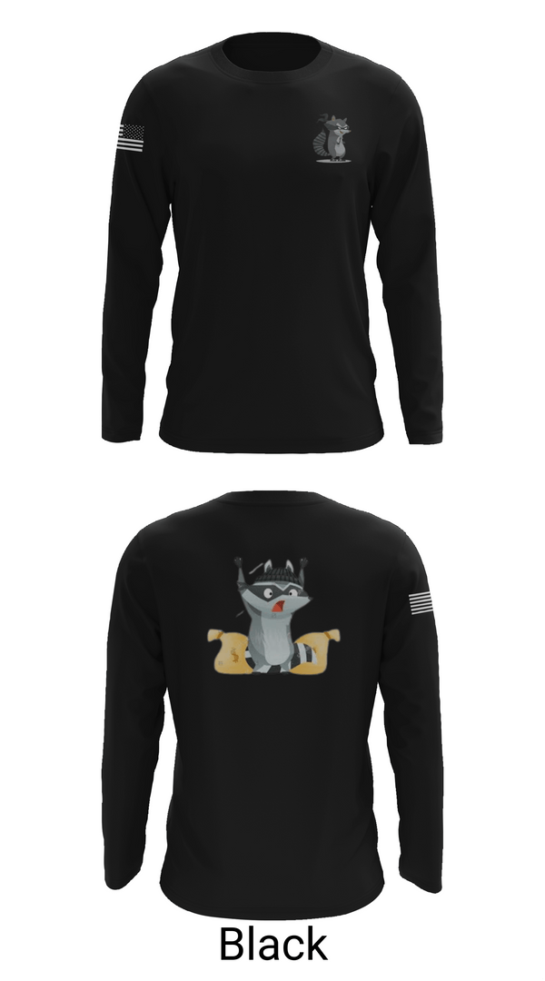 Long Sleeve Performance Shirt, 2-2 B Co., Army, Teamtime, Team time, sublimation, custom sports apparel, team uniforms, spirit wear, spiritwear, sports uniforms, custom shirts, team store, custom team store, fundraiser sports, apparel fundraiser