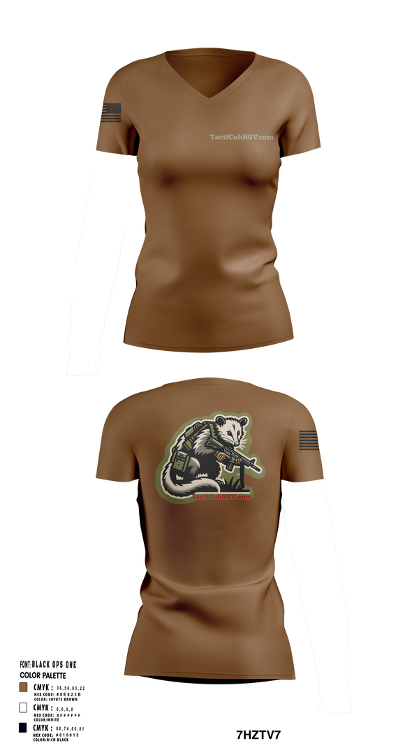 Womens Short Sleeve Vneck Shirt, TactiCuhRGV.com, Police, Teamtime, Team time, sublimation, custom sports apparel, team uniforms, spirit wear, spiritwear, sports uniforms, custom shirts, team store, custom team store, fundraiser sports, apparel fundraiser
