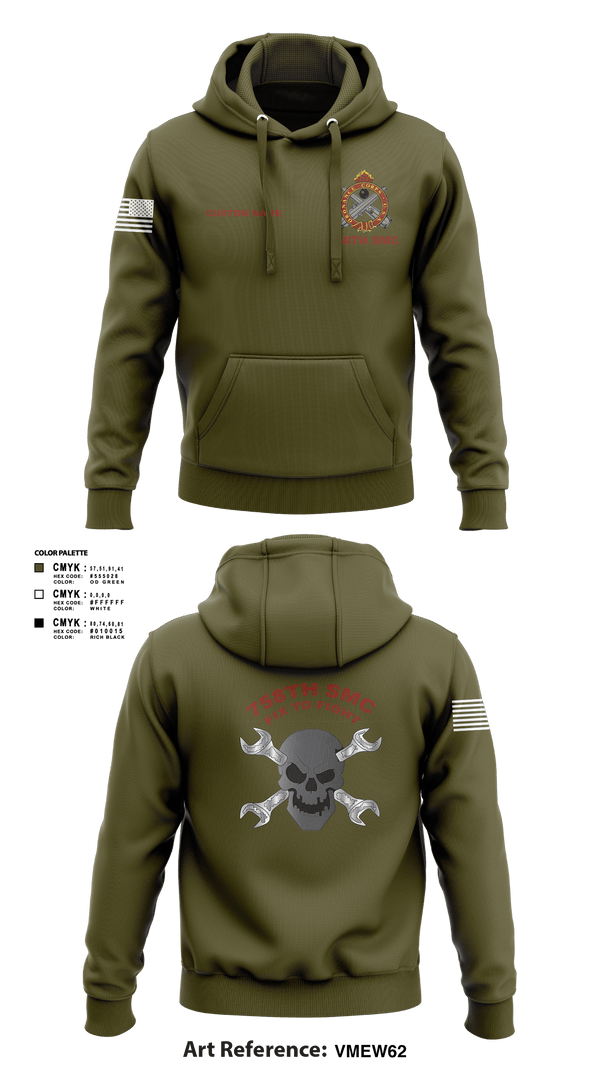 Hoodie, 758th SMC, Army, Teamtime, Team time, sublimation, custom sports apparel, team uniforms, spirit wear, spiritwear, sports uniforms, custom shirts, team store, custom team store, fundraiser sports, apparel fundraiser