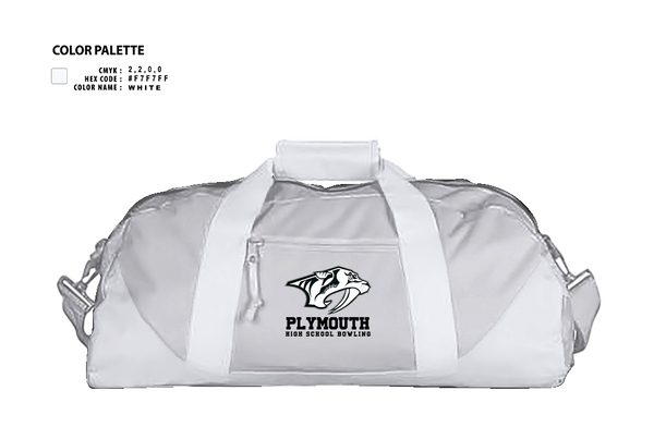 Duffle Bag, Plymouth Bowling, Bowling, Teamtime, Team time, sublimation, custom sports apparel, team uniforms, spirit wear, spiritwear, sports uniforms, custom shirts, team store, custom team store, fundraiser sports, apparel fundraiser