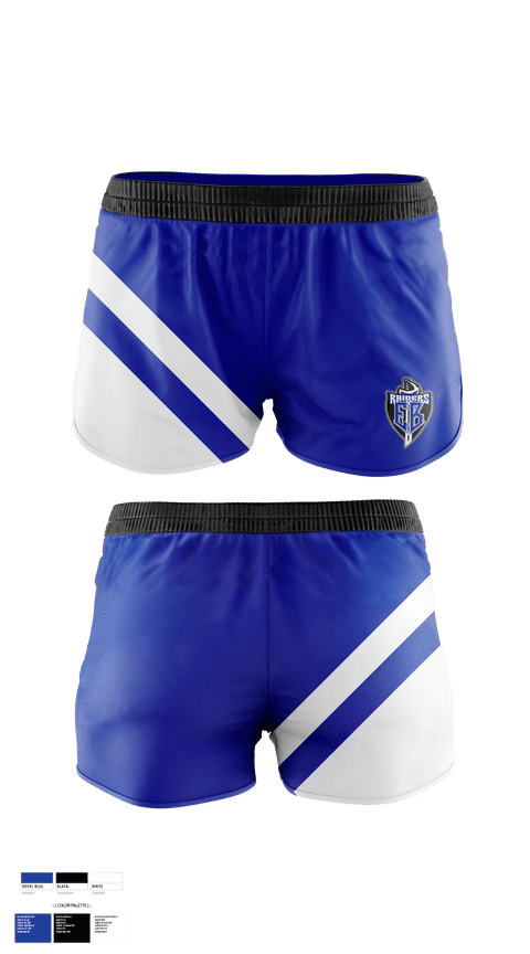 Womens Shorts, East Burke Middle School Cheer, Cheer, Teamtime, Team time, sublimation, custom sports apparel, team uniforms, spirit wear, spiritwear, sports uniforms, custom shirts, team store, custom team store, fundraiser sports, apparel fundraiser