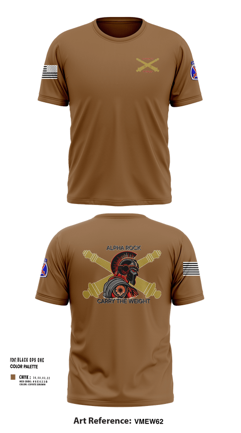 Short Sleeve Performance Shirt, ALPHA ROCK, Army, Teamtime, Team time, sublimation, custom sports apparel, team uniforms, spirit wear, spiritwear, sports uniforms, custom shirts, team store, custom team store, fundraiser sports, apparel fundraiser