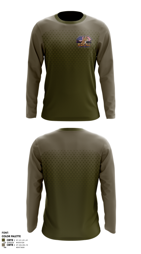 Long Sleeve Performance Shirt, SoCal corso kennels, , Teamtime, Team time, sublimation, custom sports apparel, team uniforms, spirit wear, spiritwear, sports uniforms, custom shirts, team store, custom team store, fundraiser sports, apparel fundraiser