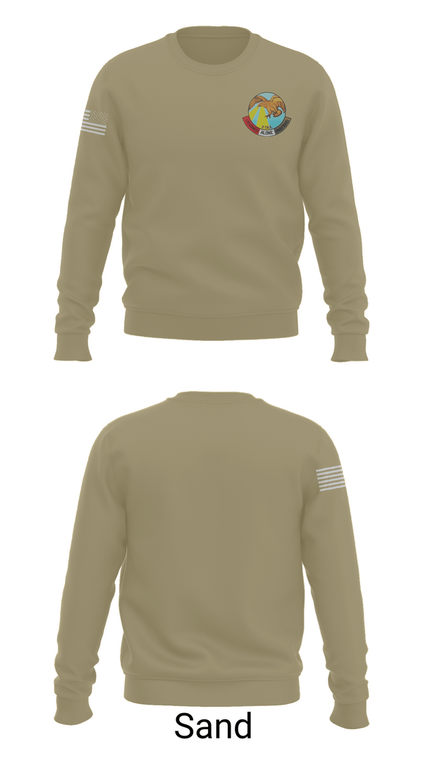 Crew Neck Sweatshirt, 11th T.S.R, Navy, Teamtime, Team time, sublimation, custom sports apparel, team uniforms, spirit wear, spiritwear, sports uniforms, custom shirts, team store, custom team store, fundraiser sports, apparel fundraiser