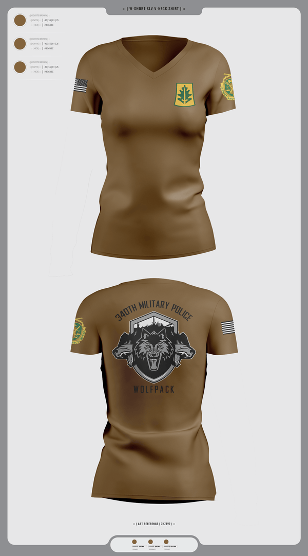 Womens Short Sleeve Vneck Shirt, 340th mp, , Teamtime, Team time, sublimation, custom sports apparel, team uniforms, spirit wear, spiritwear, sports uniforms, custom shirts, team store, custom team store, fundraiser sports, apparel fundraiser