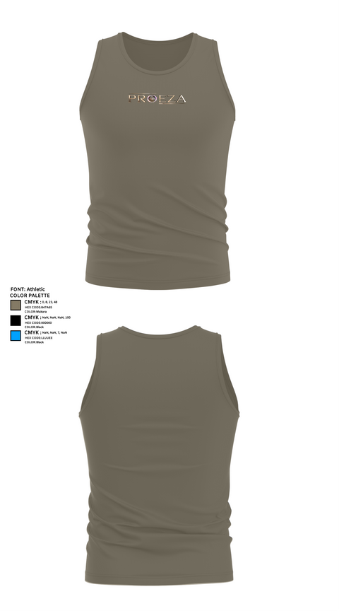 Tank Top, Proeza, , Teamtime, Team time, sublimation, custom sports apparel, team uniforms, spirit wear, spiritwear, sports uniforms, custom shirts, team store, custom team store, fundraiser sports, apparel fundraiser