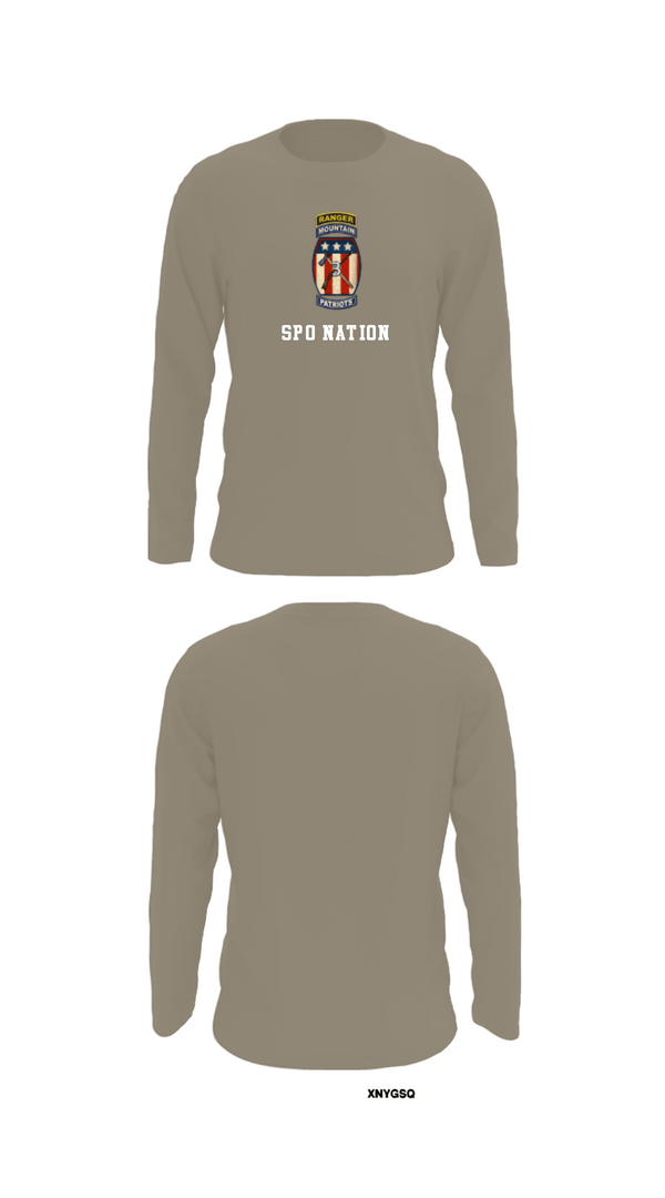 Long Sleeve Performance Shirt, SPO Nation, Army, Teamtime, Team time, sublimation, custom sports apparel, team uniforms, spirit wear, spiritwear, sports uniforms, custom shirts, team store, custom team store, fundraiser sports, apparel fundraiser