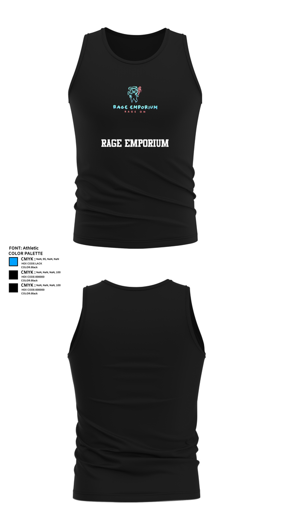 Tank Top, Rage Emporium, , Teamtime, Team time, sublimation, custom sports apparel, team uniforms, spirit wear, spiritwear, sports uniforms, custom shirts, team store, custom team store, fundraiser sports, apparel fundraiser