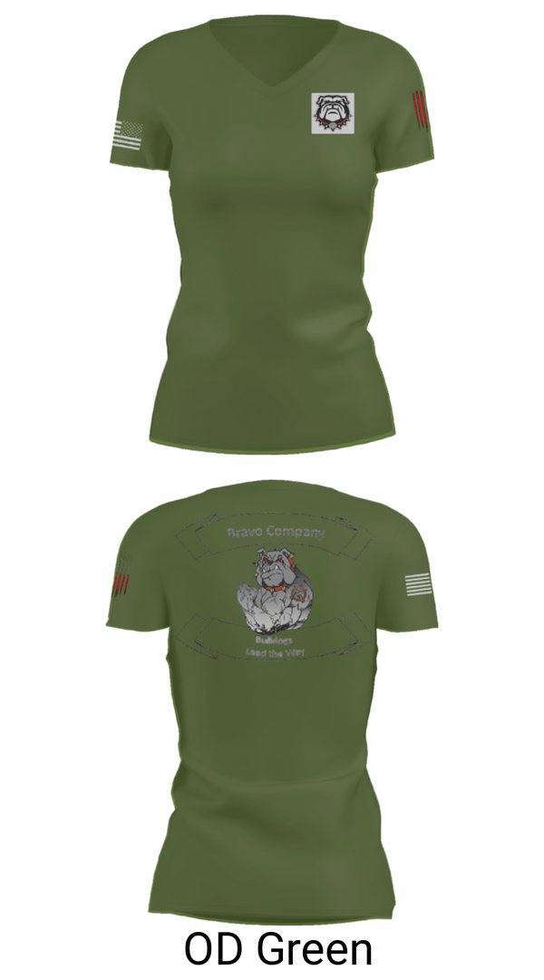 Women's Short Sleeve Vneck Shirt, 16TH ordnance Bravo Company, , Teamtime, Team time, sublimation, custom sports apparel, team uniforms, spirit wear, spiritwear, sports uniforms, custom shirts, team store, custom team store, fundraiser sports, apparel fundraiser