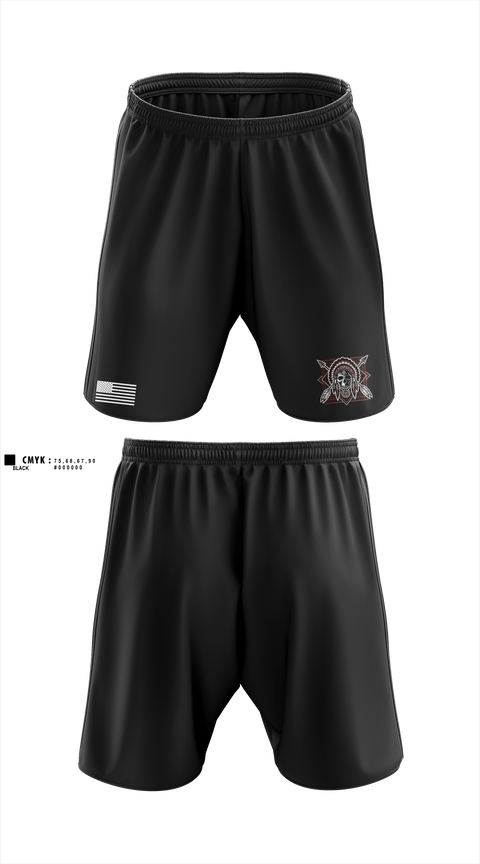 Athletic Shorts With Pockets, Comanche Squad, Army, Teamtime, Team time, sublimation, custom sports apparel, team uniforms, spirit wear, spiritwear, sports uniforms, custom shirts, team store, custom team store, fundraiser sports, apparel fundraiser