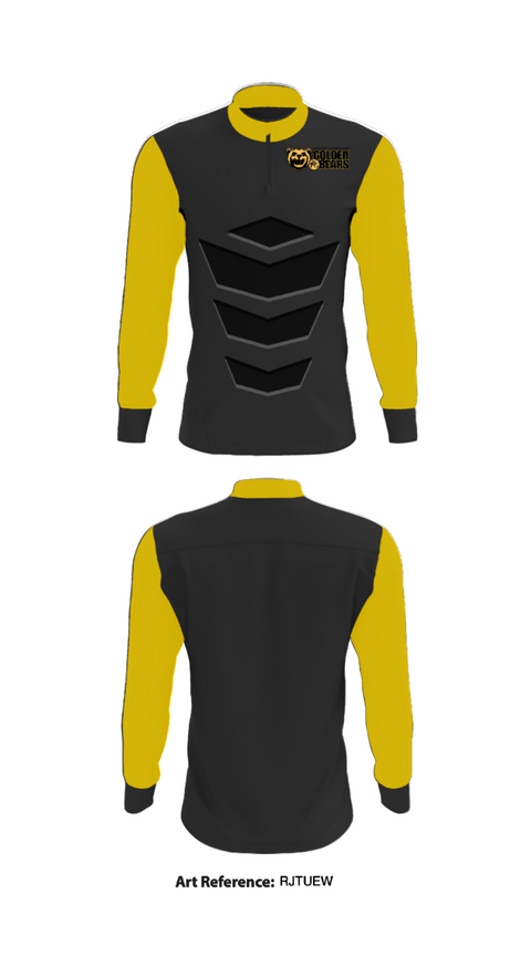 Quarter Zip Jacket, Bishop Garrigan Catholic Junior High School Track, Track & Field, Teamtime, Team time, sublimation, custom sports apparel, team uniforms, spirit wear, spiritwear, sports uniforms, custom shirts, team store, custom team store, fundraiser sports, apparel fundraiser