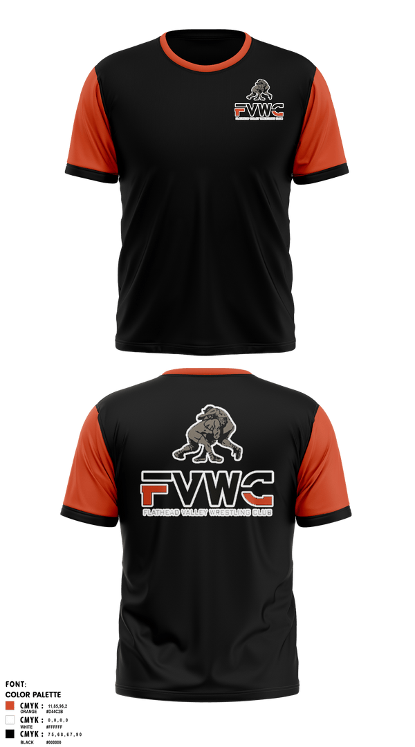 Short Sleeve Performance Shirt, Flathead Valley Wrestling Club, Wrestling, Teamtime, Team time, sublimation, custom sports apparel, team uniforms, spirit wear, spiritwear, sports uniforms, custom shirts, team store, custom team store, fundraiser sports, apparel fundraiser