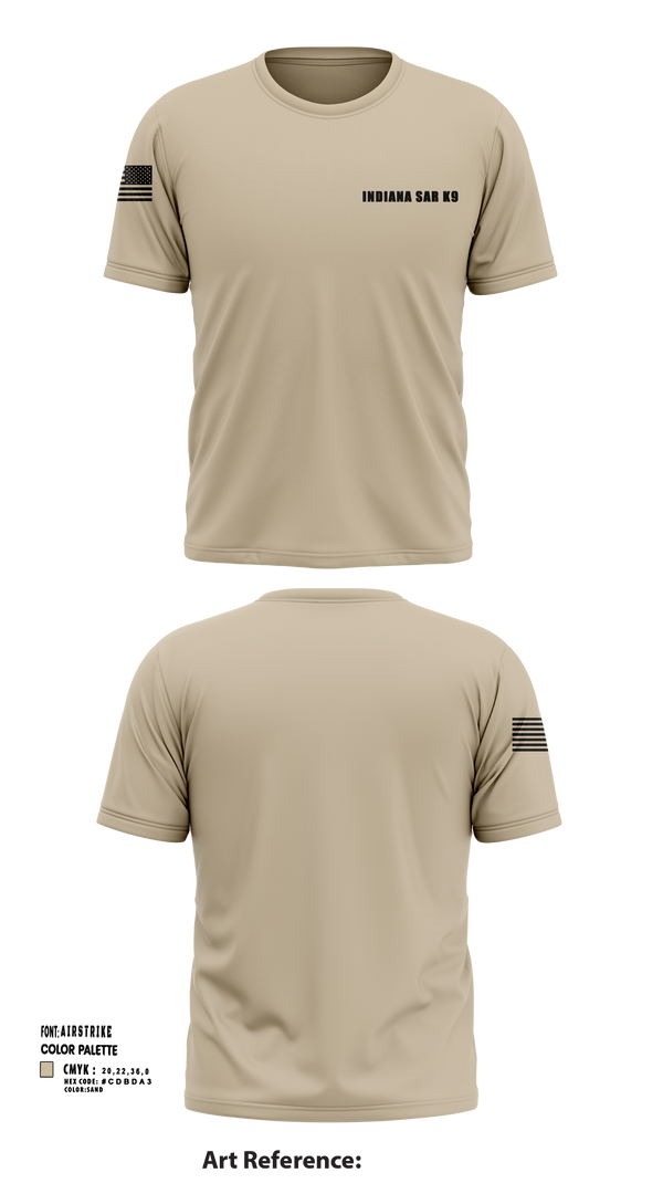 Short Sleeve Performance Shirt, Indiana SAR K9, , Teamtime, Team time, sublimation, custom sports apparel, team uniforms, spirit wear, spiritwear, sports uniforms, custom shirts, team store, custom team store, fundraiser sports, apparel fundraiser
