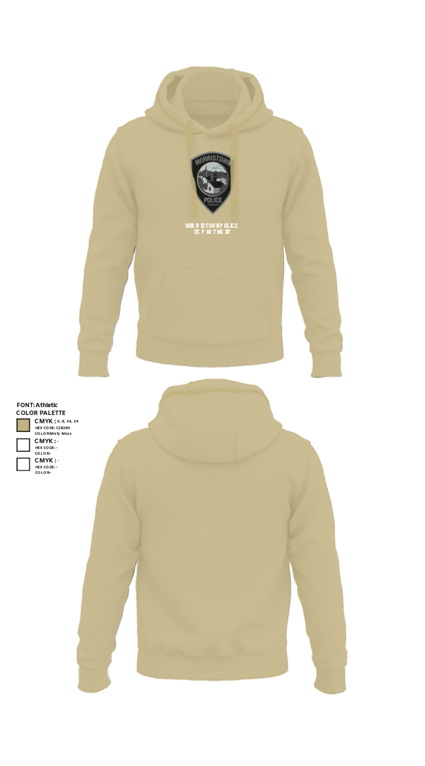 Hoodie, Morristown Police Department, Police, Teamtime, Team time, sublimation, custom sports apparel, team uniforms, spirit wear, spiritwear, sports uniforms, custom shirts, team store, custom team store, fundraiser sports, apparel fundraiser