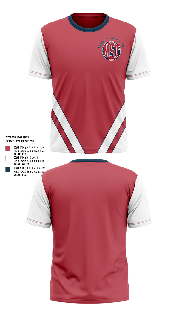Short Sleeve Performance Shirt, Madras High School Swimming, Swimming, Teamtime, Team time, sublimation, custom sports apparel, team uniforms, spirit wear, spiritwear, sports uniforms, custom shirts, team store, custom team store, fundraiser sports, apparel fundraiser