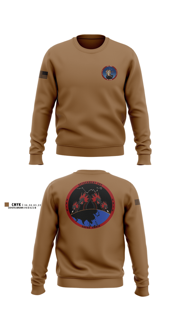 Crew Neck Sweatshirt, Detachment 1, 24th MDSB, , Teamtime, Team time, sublimation, custom sports apparel, team uniforms, spirit wear, spiritwear, sports uniforms, custom shirts, team store, custom team store, fundraiser sports, apparel fundraiser