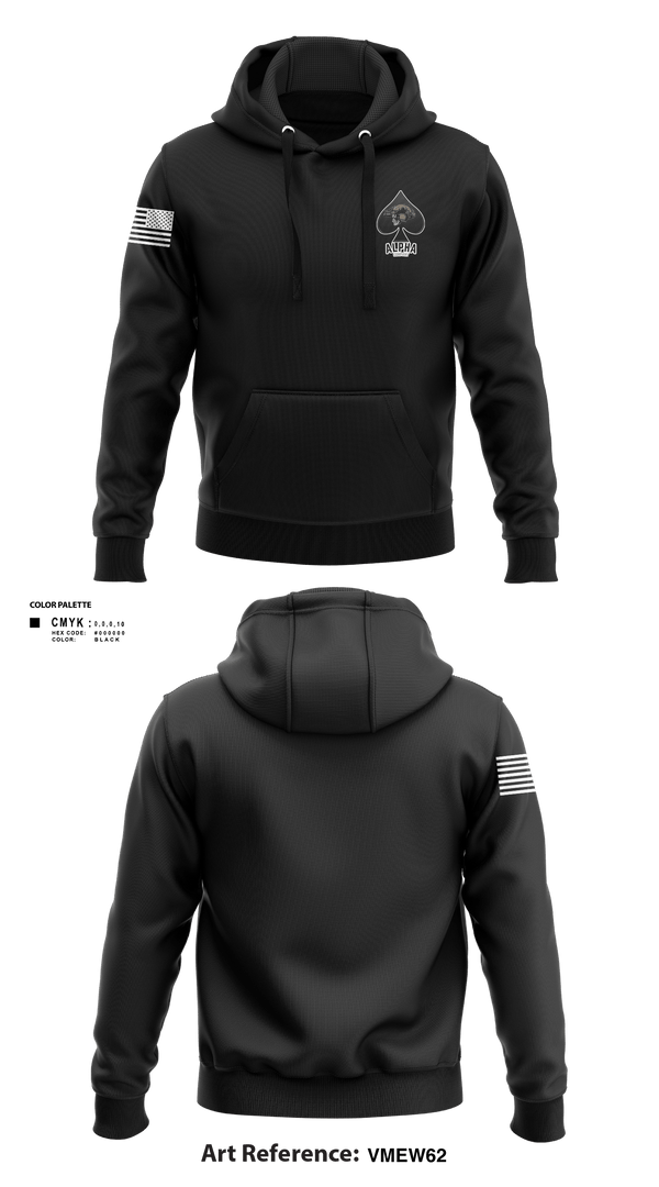 Hoodie, Connellsville Area Hugh School Junior ROTC, Army, Teamtime, Team time, sublimation, custom sports apparel, team uniforms, spirit wear, spiritwear, sports uniforms, custom shirts, team store, custom team store, fundraiser sports, apparel fundraiser