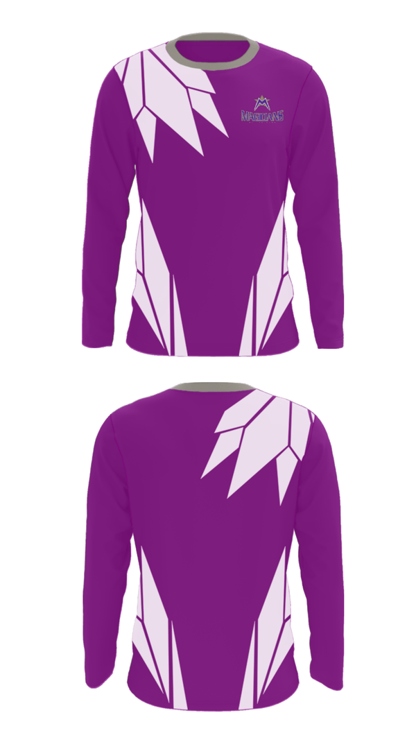 Long Sleeve Performance Shirt, LeMoyne-Owen College Softball, Softball, Teamtime, Team time, sublimation, custom sports apparel, team uniforms, spirit wear, spiritwear, sports uniforms, custom shirts, team store, custom team store, fundraiser sports, apparel fundraiser