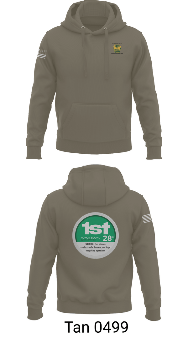 Hoodie, 28th MP Company, National Guard, Teamtime, Team time, sublimation, custom sports apparel, team uniforms, spirit wear, spiritwear, sports uniforms, custom shirts, team store, custom team store, fundraiser sports, apparel fundraiser