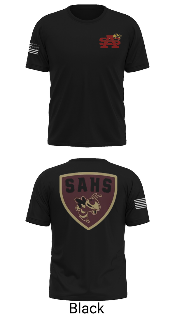 Short Sleeve Performance Shirt, St Augustine Yellow Jackets, Swimming, Teamtime, Team time, sublimation, custom sports apparel, team uniforms, spirit wear, spiritwear, sports uniforms, custom shirts, team store, custom team store, fundraiser sports, apparel fundraiser