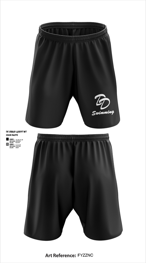 Athletic Shorts With Pockets, David Douglas High School Swimming, Swimming, Teamtime, Team time, sublimation, custom sports apparel, team uniforms, spirit wear, spiritwear, sports uniforms, custom shirts, team store, custom team store, fundraiser sports, apparel fundraiser