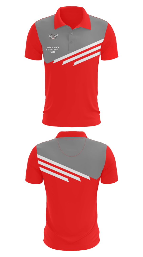 Short Sleeve Performance Polo, Sam Rayburn High School Tennis, Tennis, Teamtime, Team time, sublimation, custom sports apparel, team uniforms, spirit wear, spiritwear, sports uniforms, custom shirts, team store, custom team store, fundraiser sports, apparel fundraiser
