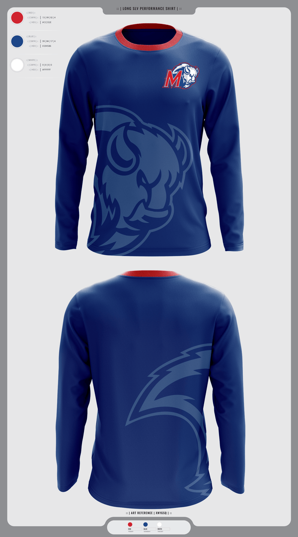 Long Sleeve Performance Shirt, Madras High School Cross Country, Cross Country, Teamtime, Team time, sublimation, custom sports apparel, team uniforms, spirit wear, spiritwear, sports uniforms, custom shirts, team store, custom team store, fundraiser sports, apparel fundraiser