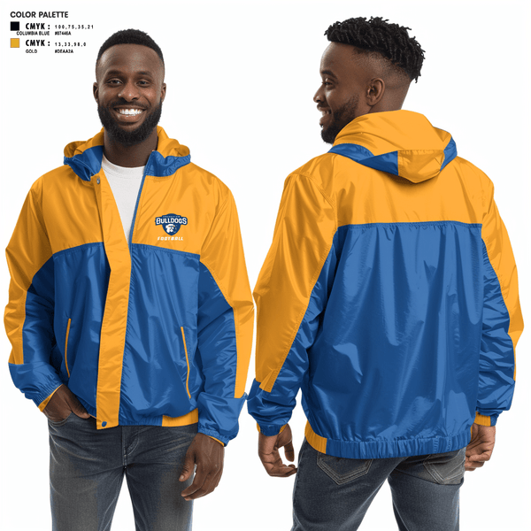 Windbreaker, Grandview Middle School Football, Football, Teamtime, Team time, sublimation, custom sports apparel, team uniforms, spirit wear, spiritwear, sports uniforms, custom shirts, team store, custom team store, fundraiser sports, apparel fundraiser