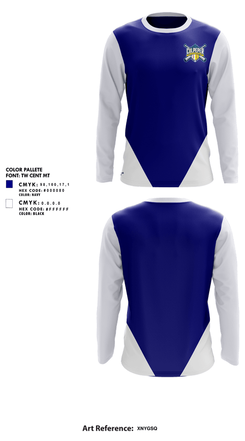 Long Sleeve Performance Shirt, Culpeper Little League, Baseball, Teamtime, Team time, sublimation, custom sports apparel, team uniforms, spirit wear, spiritwear, sports uniforms, custom shirts, team store, custom team store, fundraiser sports, apparel fundraiser