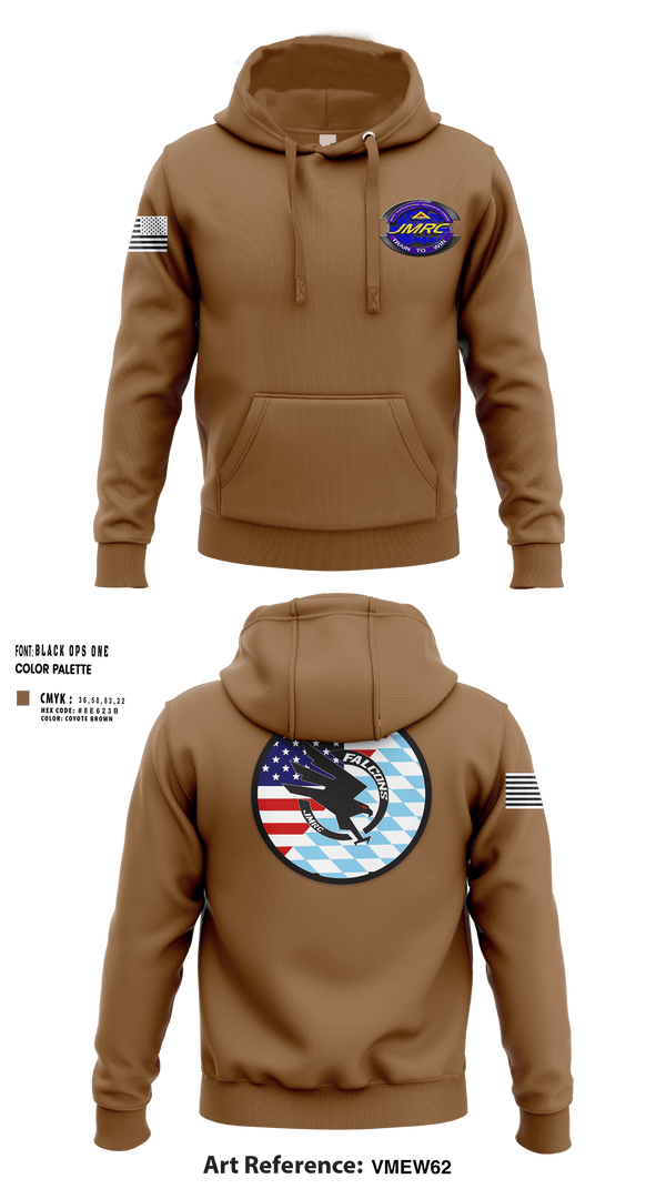 Hoodie, Falcon Team, JMRC, Army, Teamtime, Team time, sublimation, custom sports apparel, team uniforms, spirit wear, spiritwear, sports uniforms, custom shirts, team store, custom team store, fundraiser sports, apparel fundraiser