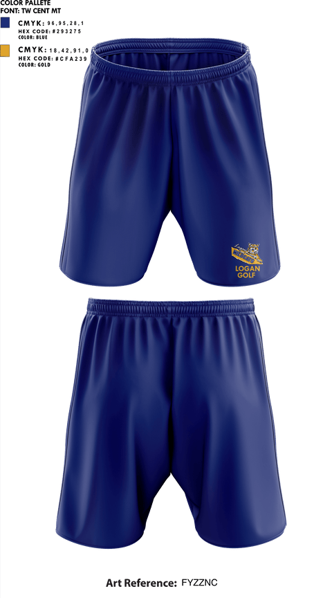 Athletic Shorts With Pockets, Logan High School Golf, Golf, Teamtime, Team time, sublimation, custom sports apparel, team uniforms, spirit wear, spiritwear, sports uniforms, custom shirts, team store, custom team store, fundraiser sports, apparel fundraiser