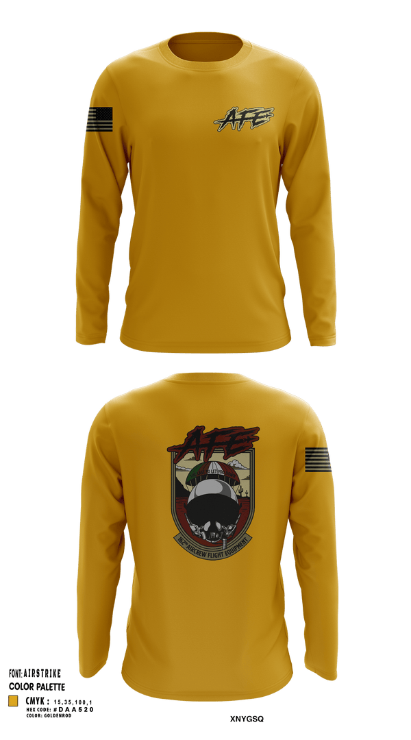 Long Sleeve Performance Shirt, 162 AFE, Air Force, Teamtime, Team time, sublimation, custom sports apparel, team uniforms, spirit wear, spiritwear, sports uniforms, custom shirts, team store, custom team store, fundraiser sports, apparel fundraiser