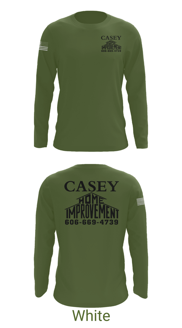 Long Sleeve Performance Shirt, Casey home improvement, , Teamtime, Team time, sublimation, custom sports apparel, team uniforms, spirit wear, spiritwear, sports uniforms, custom shirts, team store, custom team store, fundraiser sports, apparel fundraiser