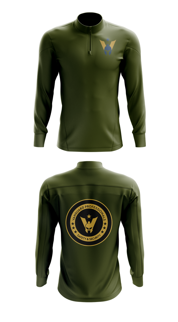 Quarter Zip Jacket, Vanguard Professionals, , Teamtime, Team time, sublimation, custom sports apparel, team uniforms, spirit wear, spiritwear, sports uniforms, custom shirts, team store, custom team store, fundraiser sports, apparel fundraiser