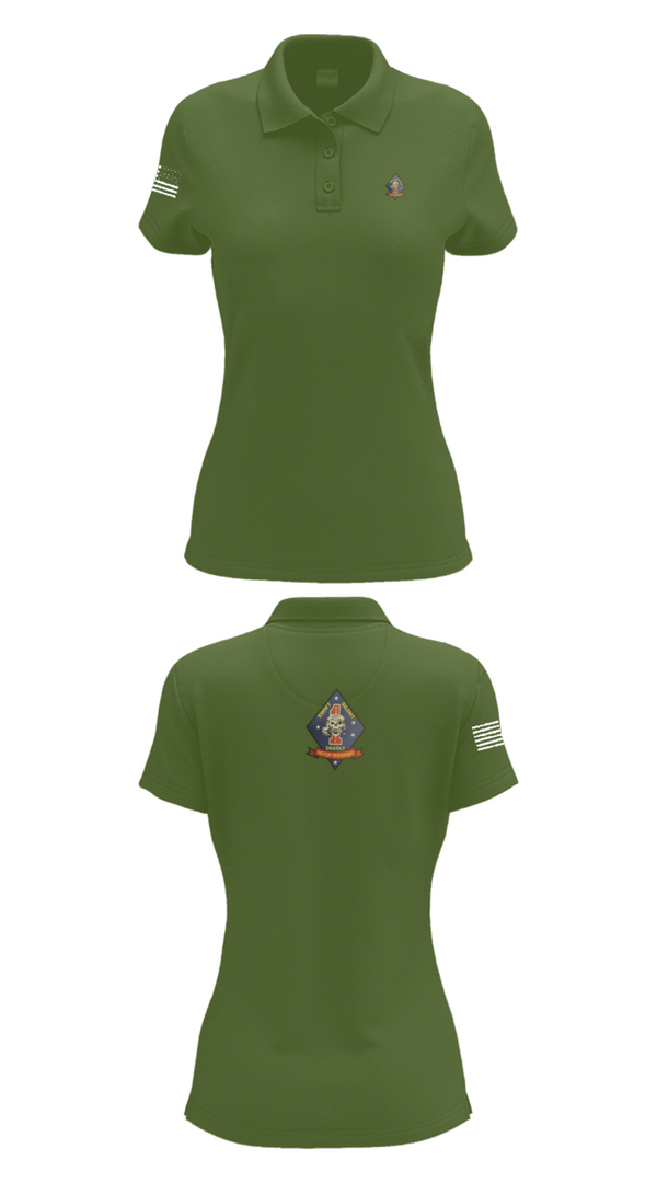 Womens Short Sleeve Performance Polo, 1st Recon, Marines, Teamtime, Team time, sublimation, custom sports apparel, team uniforms, spirit wear, spiritwear, sports uniforms, custom shirts, team store, custom team store, fundraiser sports, apparel fundraiser