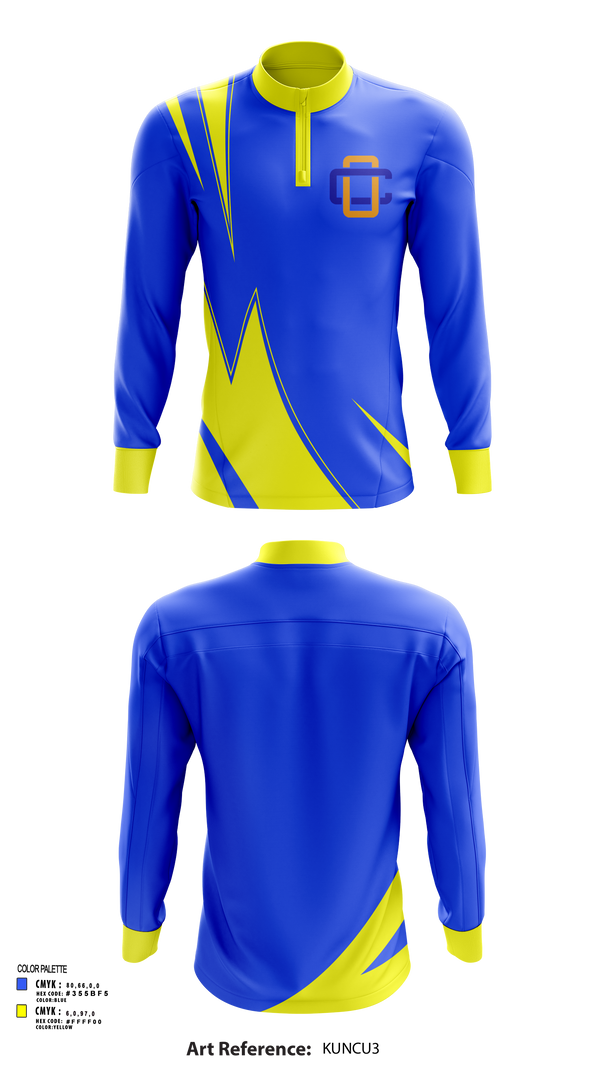 Quarter Zip Jacket, The Outing Club, Spirit Store, Teamtime, Team time, sublimation, custom sports apparel, team uniforms, spirit wear, spiritwear, sports uniforms, custom shirts, team store, custom team store, fundraiser sports, apparel fundraiser