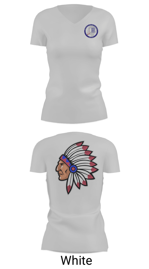 Womens Short Sleeve Vneck Shirt, Byhalia High School Cheer, Cheer, Teamtime, Team time, sublimation, custom sports apparel, team uniforms, spirit wear, spiritwear, sports uniforms, custom shirts, team store, custom team store, fundraiser sports, apparel fundraiser