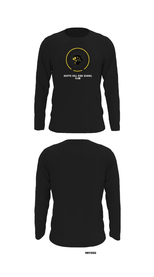 Long Sleeve Performance Shirt, Scotts Hill High School Band, Spirit Store, Teamtime, Team time, sublimation, custom sports apparel, team uniforms, spirit wear, spiritwear, sports uniforms, custom shirts, team store, custom team store, fundraiser sports, apparel fundraiser