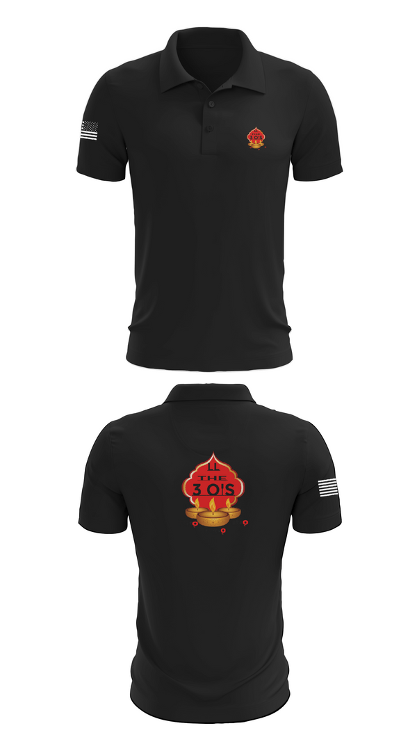Short Sleeve Performance Polo, 3 O's, , Teamtime, Team time, sublimation, custom sports apparel, team uniforms, spirit wear, spiritwear, sports uniforms, custom shirts, team store, custom team store, fundraiser sports, apparel fundraiser
