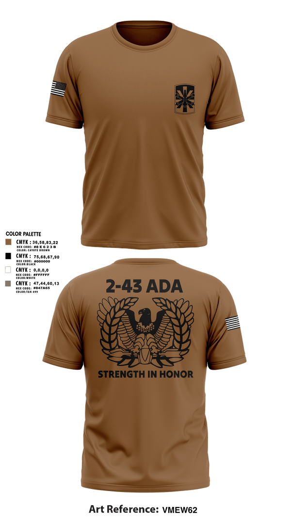Old School Cotton Feel Shirt, 2/43 ADA, Army, Teamtime, Team time, sublimation, custom sports apparel, team uniforms, spirit wear, spiritwear, sports uniforms, custom shirts, team store, custom team store, fundraiser sports, apparel fundraiser