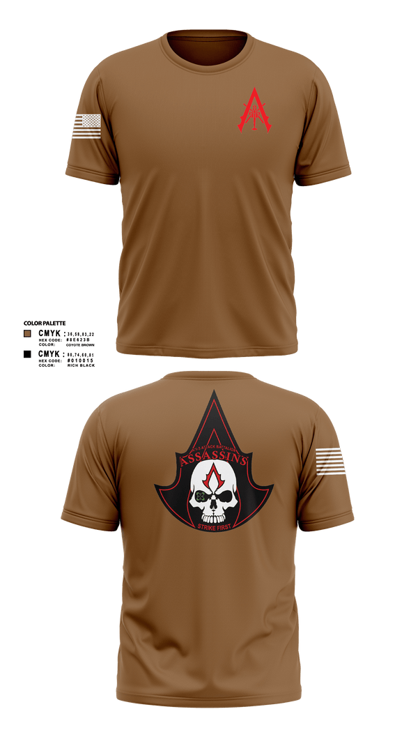 Short Sleeve Performance Shirt, A Co. 1-3 AB, Army, Teamtime, Team time, sublimation, custom sports apparel, team uniforms, spirit wear, spiritwear, sports uniforms, custom shirts, team store, custom team store, fundraiser sports, apparel fundraiser