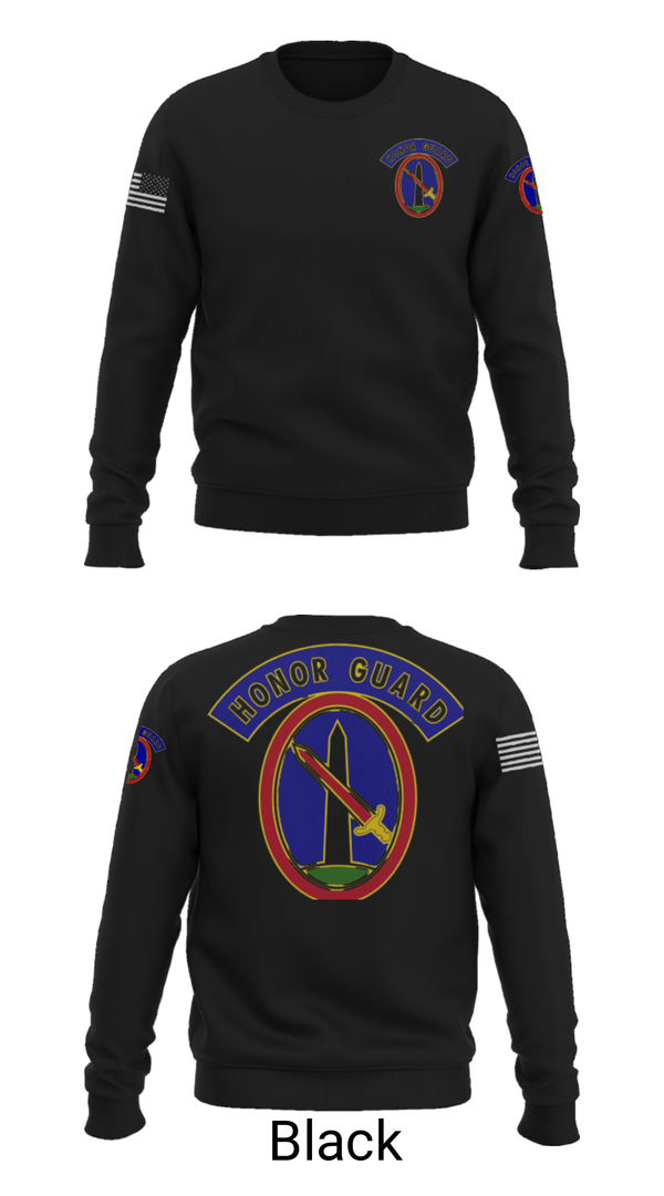 Crew Neck Sweatshirt, 3RD U S Infantry Brigade, Army, Teamtime, Team time, sublimation, custom sports apparel, team uniforms, spirit wear, spiritwear, sports uniforms, custom shirts, team store, custom team store, fundraiser sports, apparel fundraiser