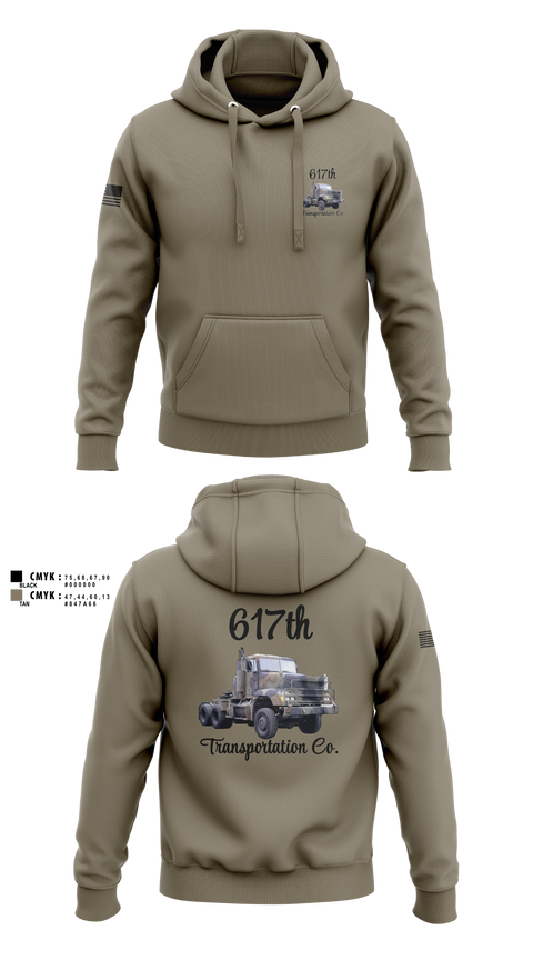 Hoodie, 617th Transportation Company, Army, Teamtime, Team time, sublimation, custom sports apparel, team uniforms, spirit wear, spiritwear, sports uniforms, custom shirts, team store, custom team store, fundraiser sports, apparel fundraiser