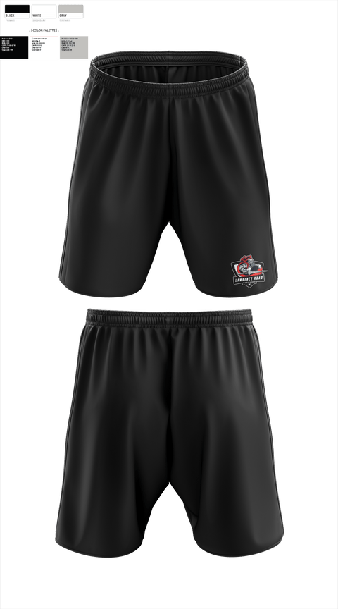 Athletic Shorts With Pockets, Lawrence Road Middle School, , Teamtime, Team time, sublimation, custom sports apparel, team uniforms, spirit wear, spiritwear, sports uniforms, custom shirts, team store, custom team store, fundraiser sports, apparel fundraiser