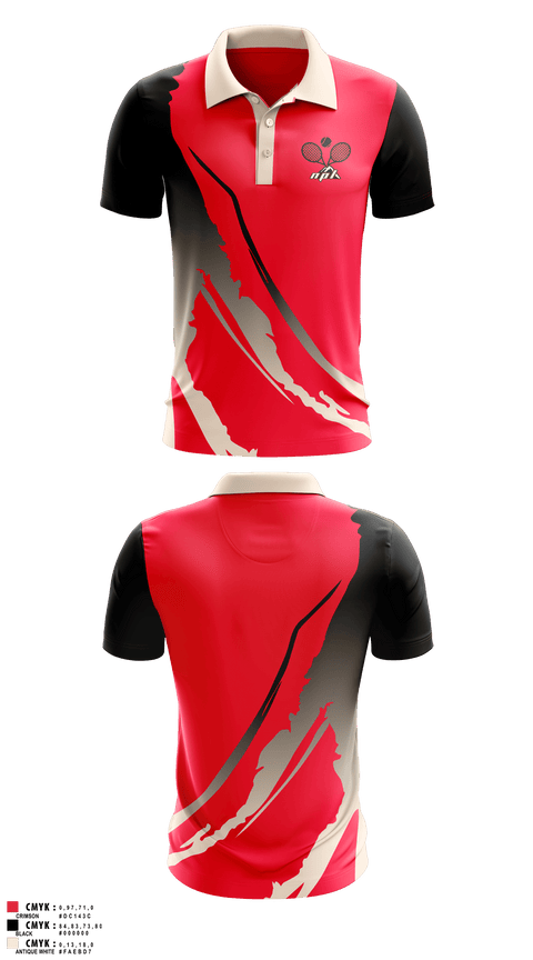 Short Sleeve Performance Polo, North Penn-Liberty Mounties, Tennis, Teamtime, Team time, sublimation, custom sports apparel, team uniforms, spirit wear, spiritwear, sports uniforms, custom shirts, team store, custom team store, fundraiser sports, apparel fundraiser