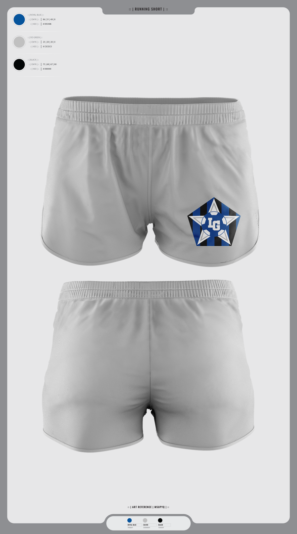 Womens Shorts, LaGrange Grangers, Men's Soccer, Teamtime, Team time, sublimation, custom sports apparel, team uniforms, spirit wear, spiritwear, sports uniforms, custom shirts, team store, custom team store, fundraiser sports, apparel fundraiser