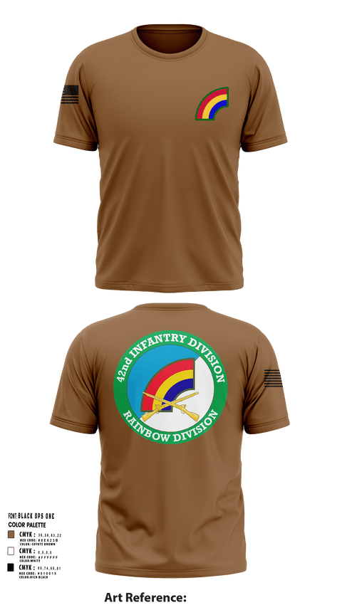 Short Sleeve Performance Shirt, 42nd ID, Army, Teamtime, Team time, sublimation, custom sports apparel, team uniforms, spirit wear, spiritwear, sports uniforms, custom shirts, team store, custom team store, fundraiser sports, apparel fundraiser